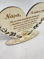 Decorațiune Inimă cu mesaj personalizat - imagine 9