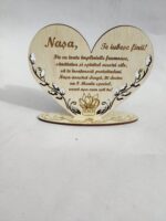 Decorațiune Inimă cu mesaj personalizat - imagine 10