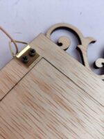 Rama foto bebe nou nascut cu figurine - imagine 8