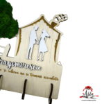 Suport chei tip casuta cu familie - imagine 6