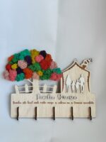 Suport chei tip casuta cu familie - imagine 3