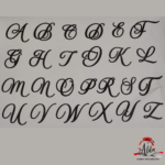 Topper litera "Initiala" , fara suport, din plexiglas (acril) oglinda - imagine 12