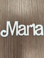 Topper "Nume", fara suport, din plexiglas (acril) colorat - imagine 3