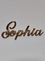 Topper "Nume", fara suport, din plexiglas (acril) oglinda - imagine 5