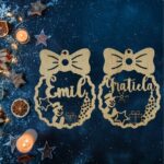 Glob cret cu fontita personalizat cu nume