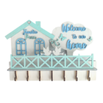 Suport chei fara licheni tip casuta