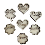 Baza martisor 3 straturi cu mesaj - imagine 2