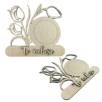 Decoratiune tip rama foto cu flori 1 - 8 Martie - imagine 5