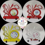 Decoratiune tip rama foto cu flori 1 - 8 Martie - imagine 3