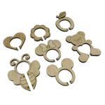 Martisor pentru acadea de tip props, fara coada - imagine 2