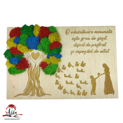 Tablou personalizat cu licheni