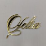 Topper "Nume", fara suport, din plexiglas (acril) oglinda - imagine 6