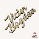 Topper 2 Nume suprapuse, fara suport, din lemn de albasia - imagine 2