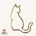 Set 10 figurine / silueta contur pisica