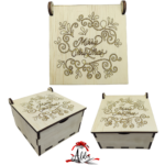 Set 6 globuri personalizate cu nume, din lemn - imagine 15