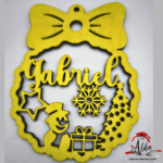 Glob personalizat cu nume si fontita - imagine 3