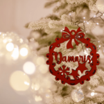 Glob personalizat cu nume, din lemn, model 6 - imagine 4