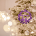 Glob personalizat cu nume, din lemn, model 9 - imagine 2