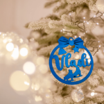 Glob personalizat cu nume, din lemn, model 10 - imagine 2