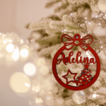 Glob personalizat cu nume, din lemn, model 11 - imagine 2