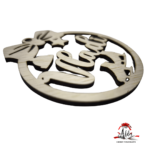 Glob personalizat cu nume, din lemn, model 10 - imagine 4