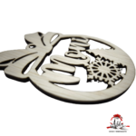 Glob personalizat cu nume, din lemn, model 7 - imagine 4