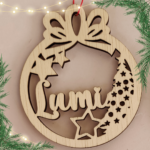 Glob personalizat cu nume si fontita - imagine 2