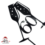 Topper tip pahare sampanie si numar aniversar, cu suport, din plexiglas (acril) colorat - imagine 2