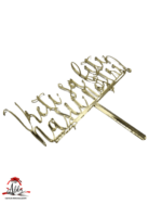 Topper "Vreti sa fiti nasii nostrii?", cu suport, din plexiglas (acril) oglinda - imagine 2