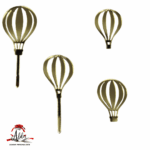 Set 10 baloane cu aer cald 5 cm, din plexiglas (acril) oglindă - imagine 2