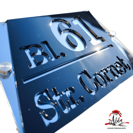 Numar bloc cu nume strada