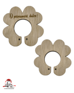 Martisor pentru acadea de tip props, cu mesaj personalizat - imagine 3