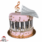 Set note muzicale din plexiglas (acril) oglindă - imagine 3