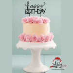 Topper „Happy Birthday”, cu suport, din plexiglas (acril) colorat - imagine 3