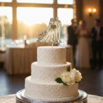 Topper siluete miri, cu suport, din lemn - V2 - imagine 3