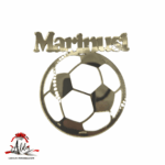 Topper minge cu nume personalizat, fără suport, din plexiglas (acril) oglindă