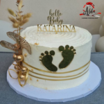 Piciorușe bebe, din plexiglas (acril) oglindă colorată - imagine 3