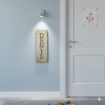 Plachetă lemn personalizată cu nume - imagine 2